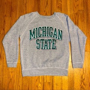 Stitched Michigan State Crewneck